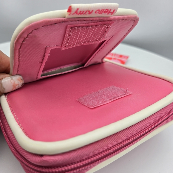 Sanrio Hello Kitty Pink Wallet with Mirror Vintage 2003 - Picture 7 of 11